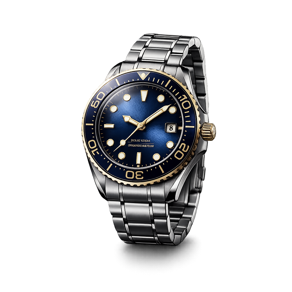 Luxury watch at airport retail