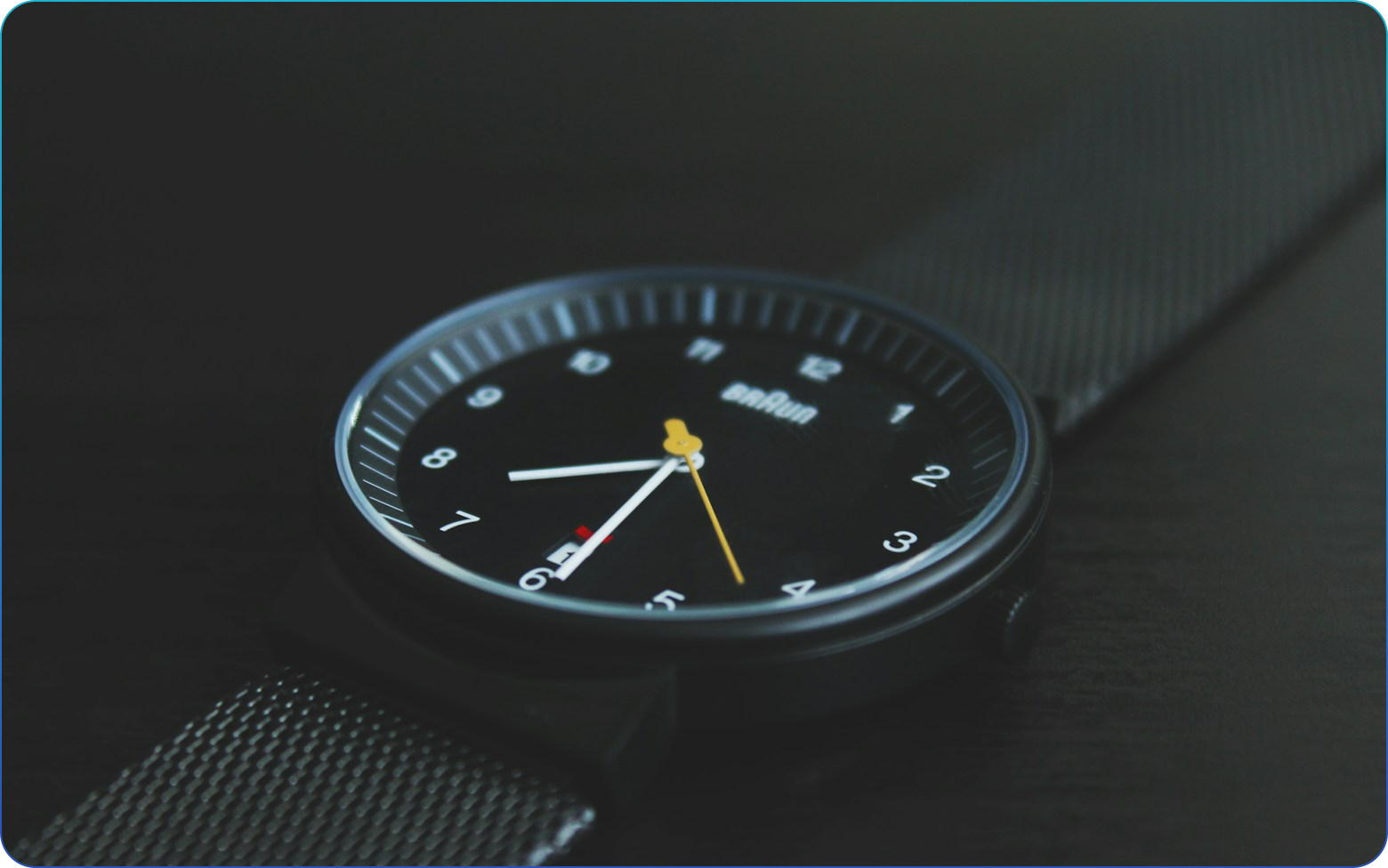 Designer watch at airport retail